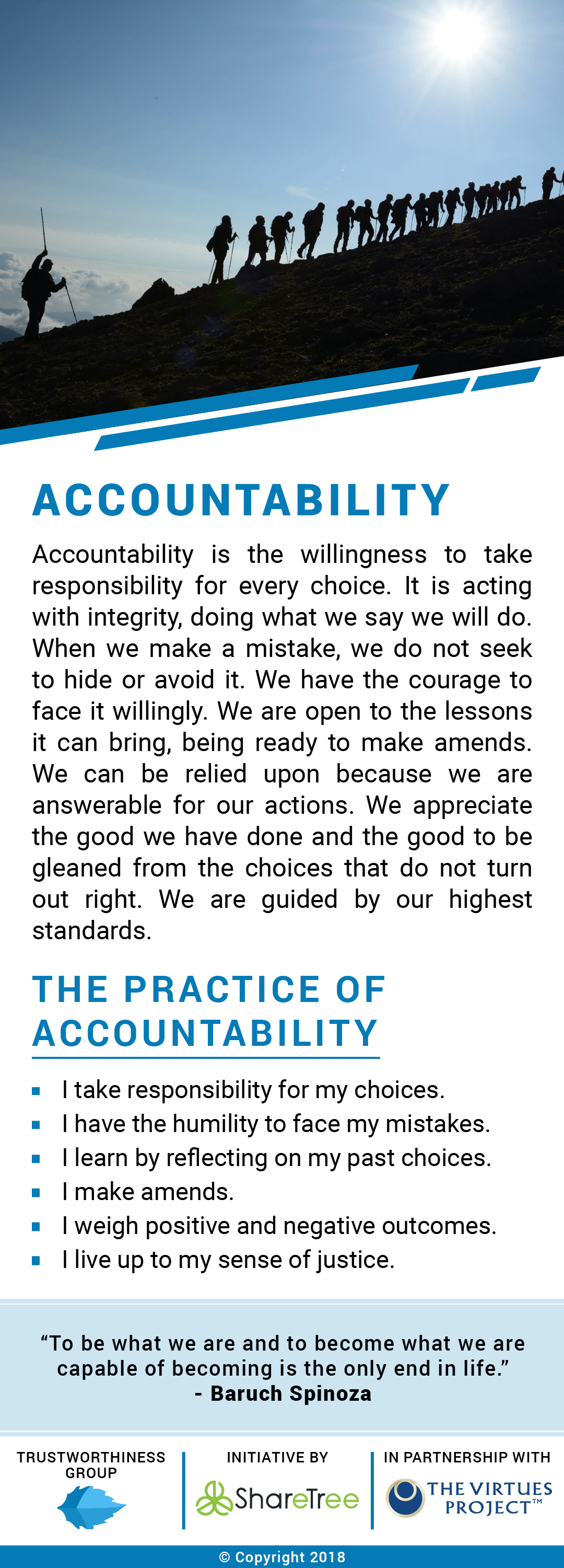 Accountability Card