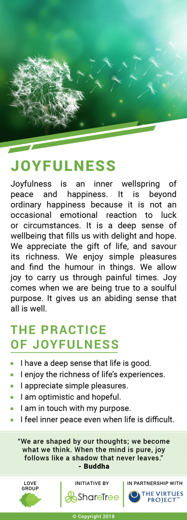 Joyfulness Card
