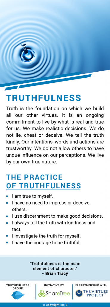what is the meaning of truthfulness